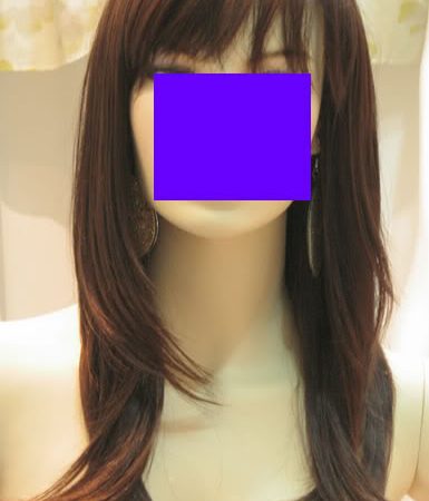Long Straight Wig, Brown