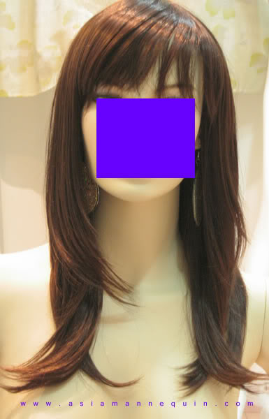 Long Straight Wig, Brown