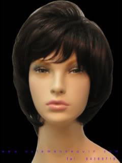 Short Wig, Brown
